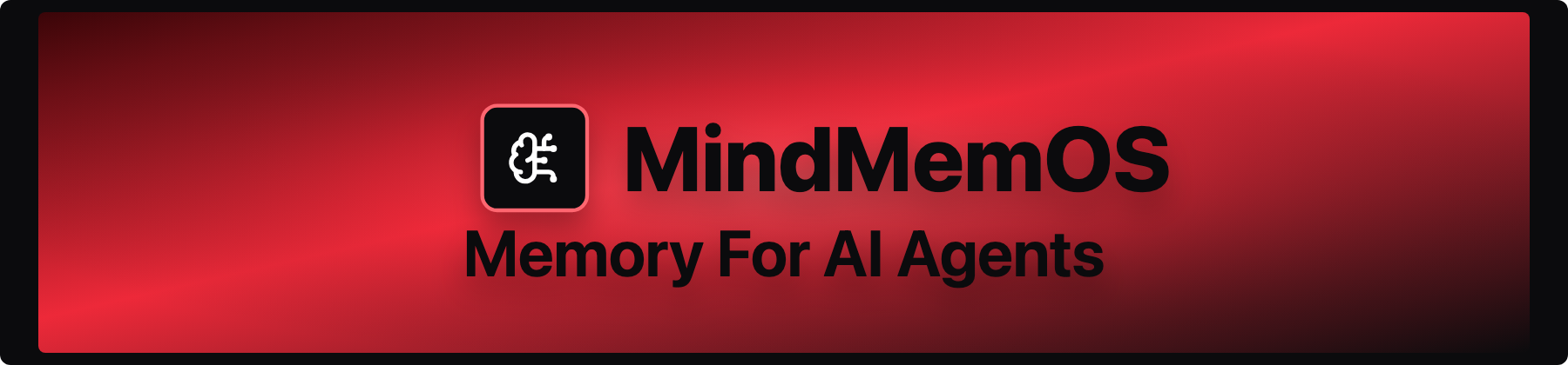 MindMemOS Memory For AI Agents 项目封面